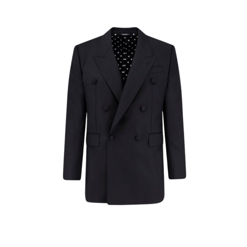 Design sans titre (40) DOLCE & GABBANA blazer homme en laine – Image 1