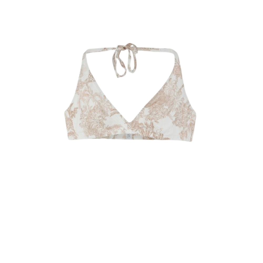 Design sans titre (42) mc2 saint barth haut de bikini femme beige – Image 1