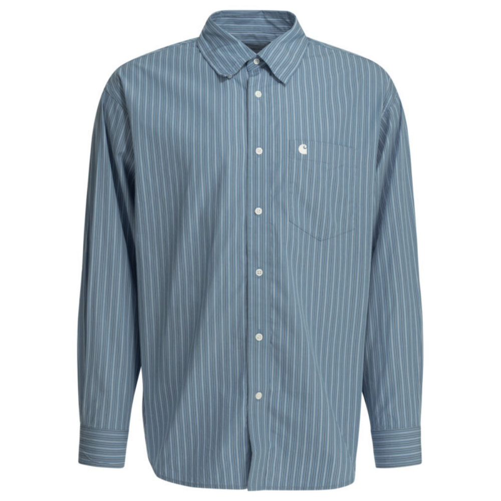 Design sans titre (45) Carhartt WIP chemise homme bleu clair – Image 1