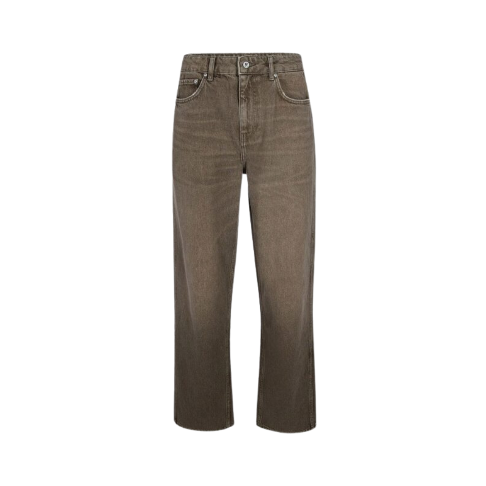 Sans titre (1000 x 1000 px) (1000 x 1000 px) REPRESENT jean effet délavé pour homme marron – Image 1