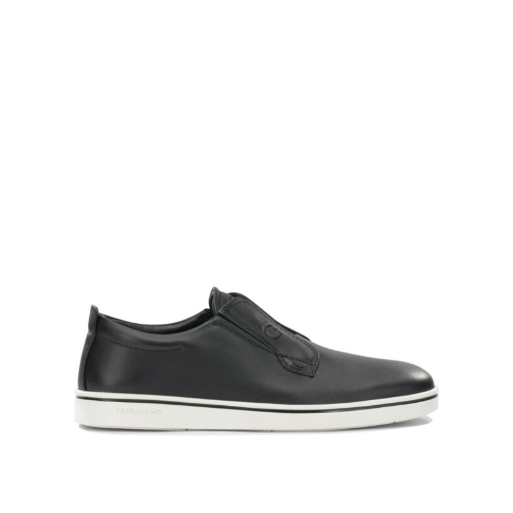 Sans titre (1000 x 1000 px) - 2026-05-12T225144.384 Ferragamo slip-on homme noir en cuir – Image 1