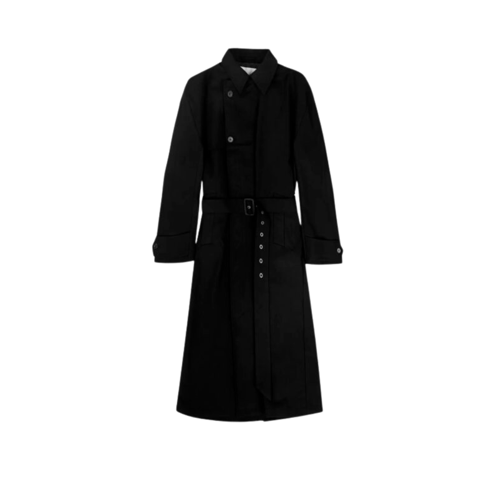 Sans titre (1000 x 1000 px) - 2026-05-21T184357.869 Entire Studios trench femme noir en coton – Image 1