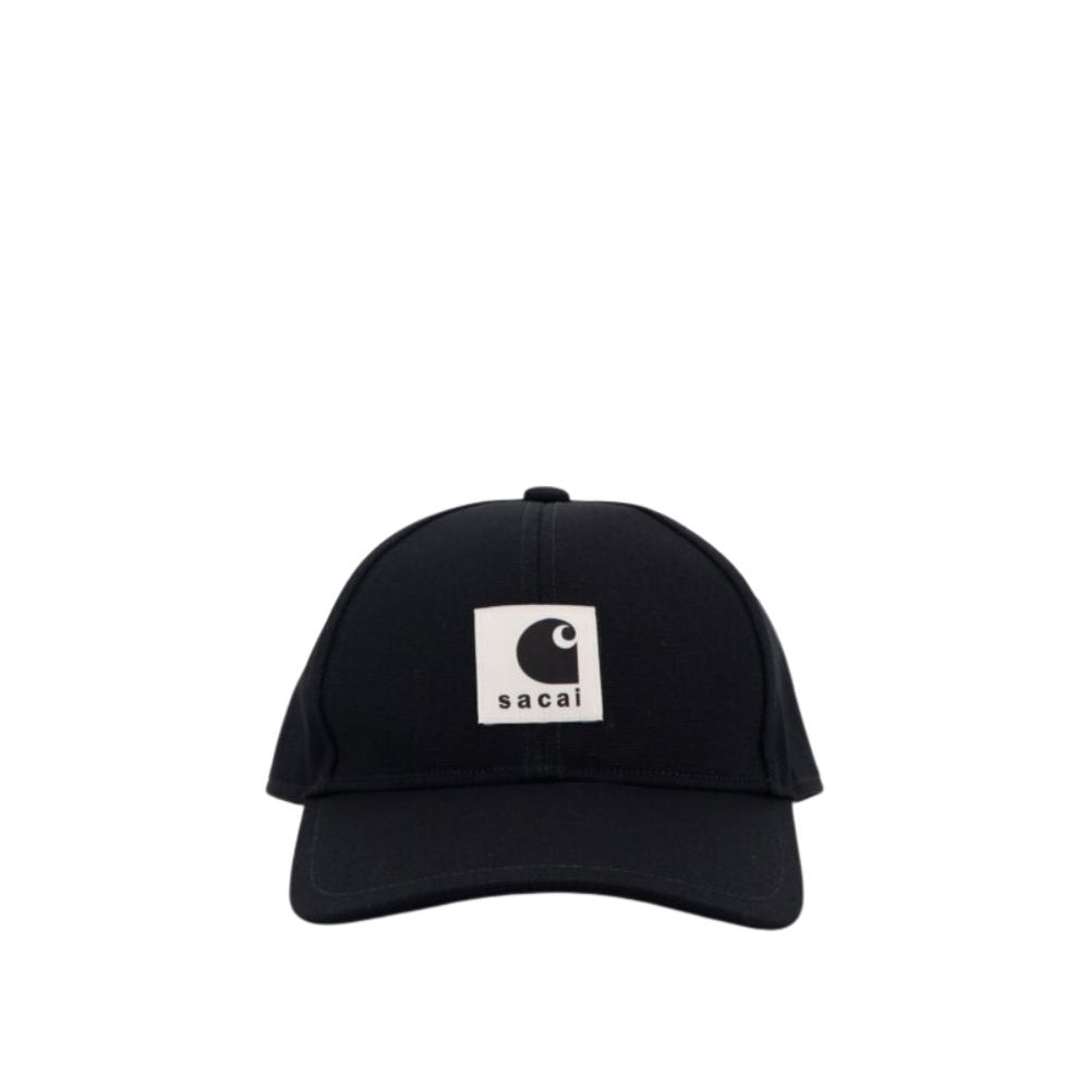 Sans titre (1000 x 1000 px) - 2026-05-21T193209.105 Sacai x Carhartt WIP casquette homme noire en coton – Image 1