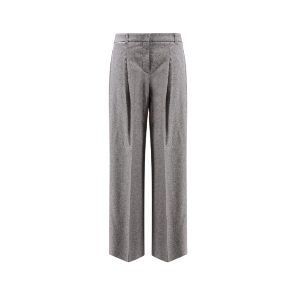 Sans titre (1000 x 1000 px) - 2026-05-21T193720.130 Boss pantalon femme gris en laine – Image 1