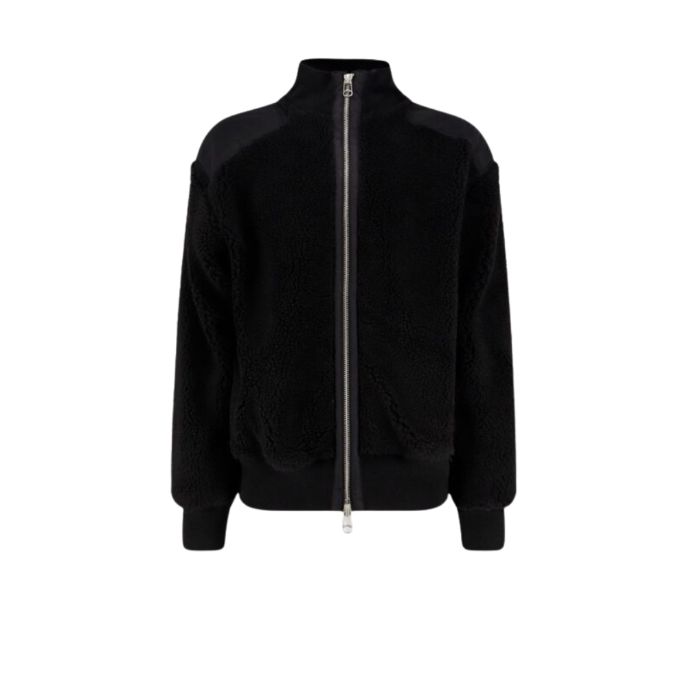 Sans titre (1000 x 1000 px) - 2026-05-21T194155.987 Oamc Peacemaker bomber homme noir en polaire et nylon – Image 1