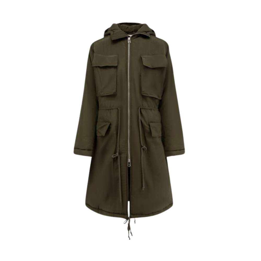 Sans titre (1000 x 1000 px) - 2026-05-21T195750.486 Oamc Peacemaker veste longue homme verte rembourrée en nylon – Image 1