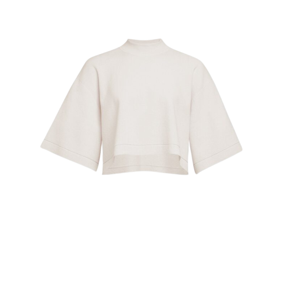 Sans titre (1000 x 1000 px) - 2026-05-22T010818.749 Alaïa top écourté femme blanc en coton – Image 1