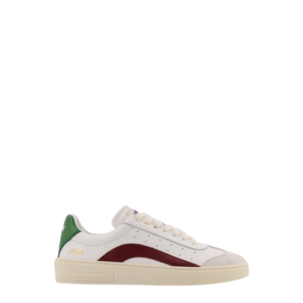 Sans titre (1000 x 1000 px) - 2026-05-22T014304.411 Dsquared2 baskets basses homme blanches rider en cuir – Image 1