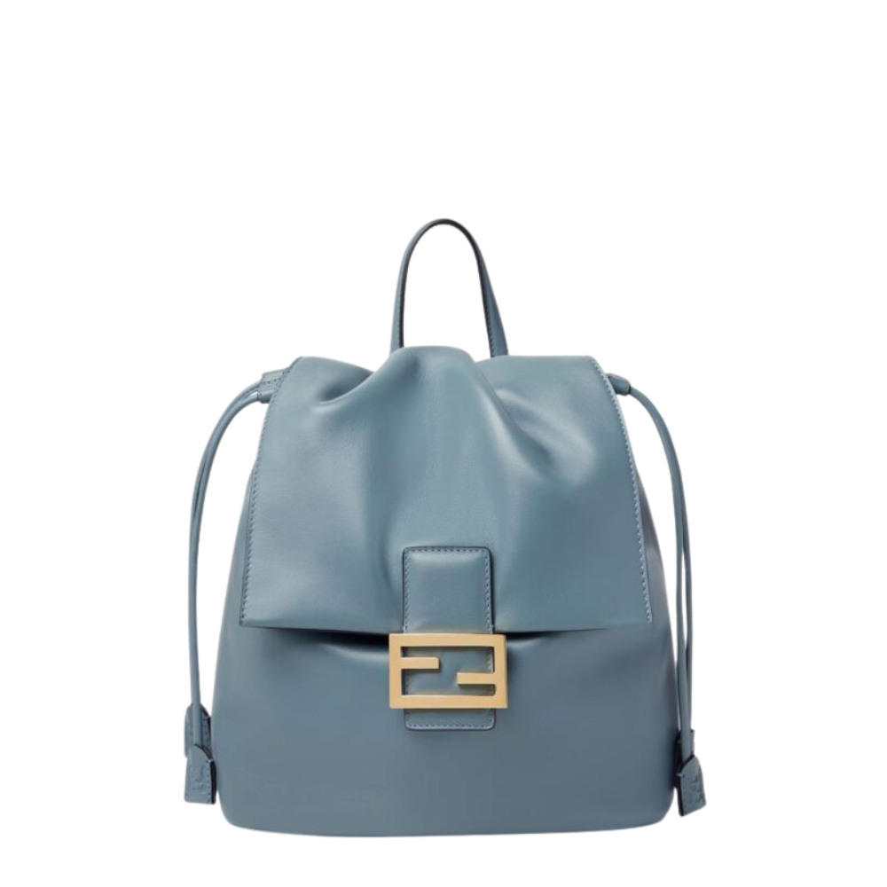 Sans titre (1000 x 1000 px) - 2026-06-18T005730.134 FENDI sac à dos en cuir avec logo FF femme bleu – Image 1