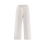 MAX MARA S pantalon en coton femme blanc