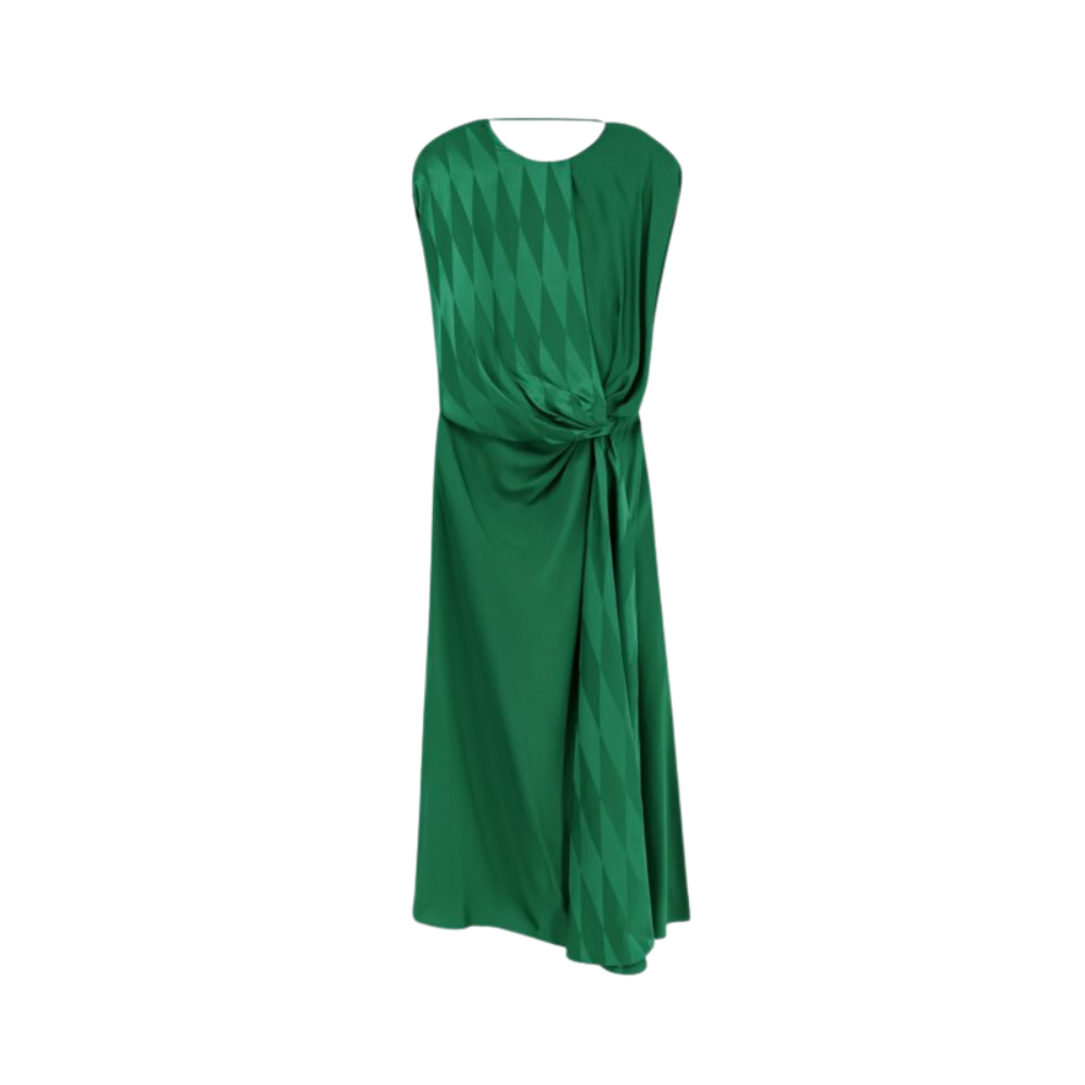 Sans titre (1000 x 1000 px) - 2026-06-22T205146.952 VERSACE robe en viscose et soie femme verte – Image 1