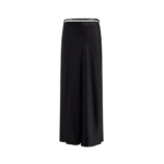 TOM FORD jupe midi en soie femme noire