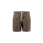 MC2 SAINT BARTH short de bain en nylon homme marron