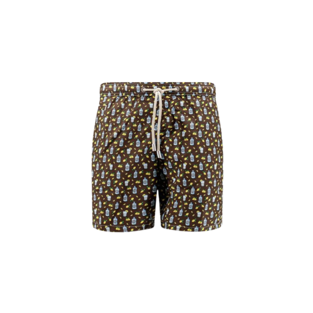 Sans titre (1000 x 1000 px) - 2026-06-22T220211.150 MC2 SAINT BARTH short de bain en nylon homme marron – Image 1