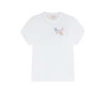 MC2 SAINT BARTH t-shirt en coton femme blanc