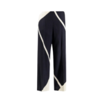 ALBERTA FERRETTI pantalon en viscose femme noir
