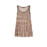 MISSONI robe courte en viscose femme multicolore