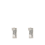 GIVENCHY boucles d'oreilles en métal femme argentées