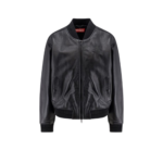 DIESEL veste en cuir femme noire