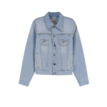 WALK IN PARIS veste en jean homme bleue