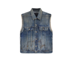 DRKSHDW veste en jean sans manches homme bleue