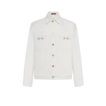 GUCCI veste en jean homme blanche