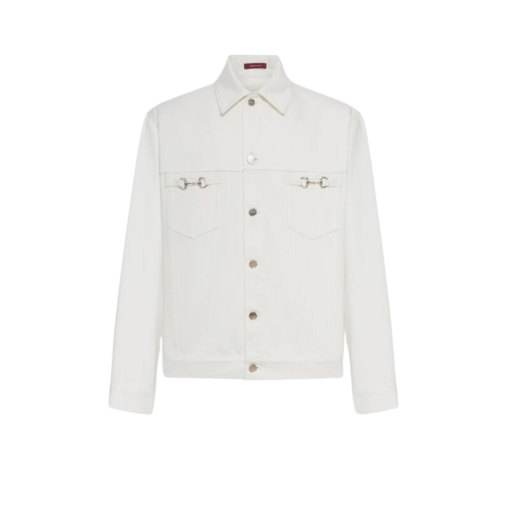 Sans titre (1000 x 1000 px) - 2026-07-19T180428.922 GUCCI veste en jean homme blanche – Image 1