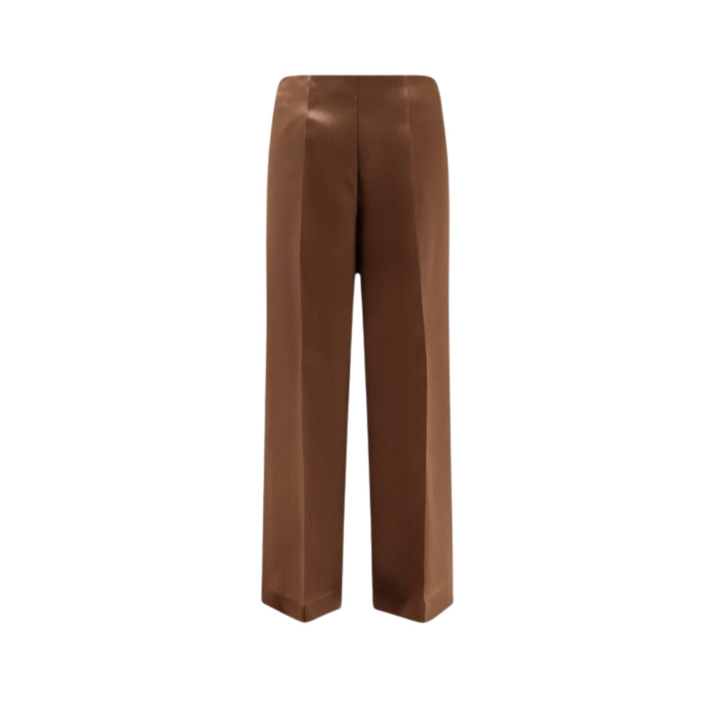 Sans titre (1000 x 1000 px) - 2026-07-19T181453.963 ALBERTA FERRETTI pantalon en soie femme marron – Image 1
