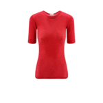 VERSACE t-shirt en laine femme rouge
