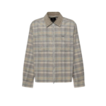 REPRESENT chemise en velours homme grise