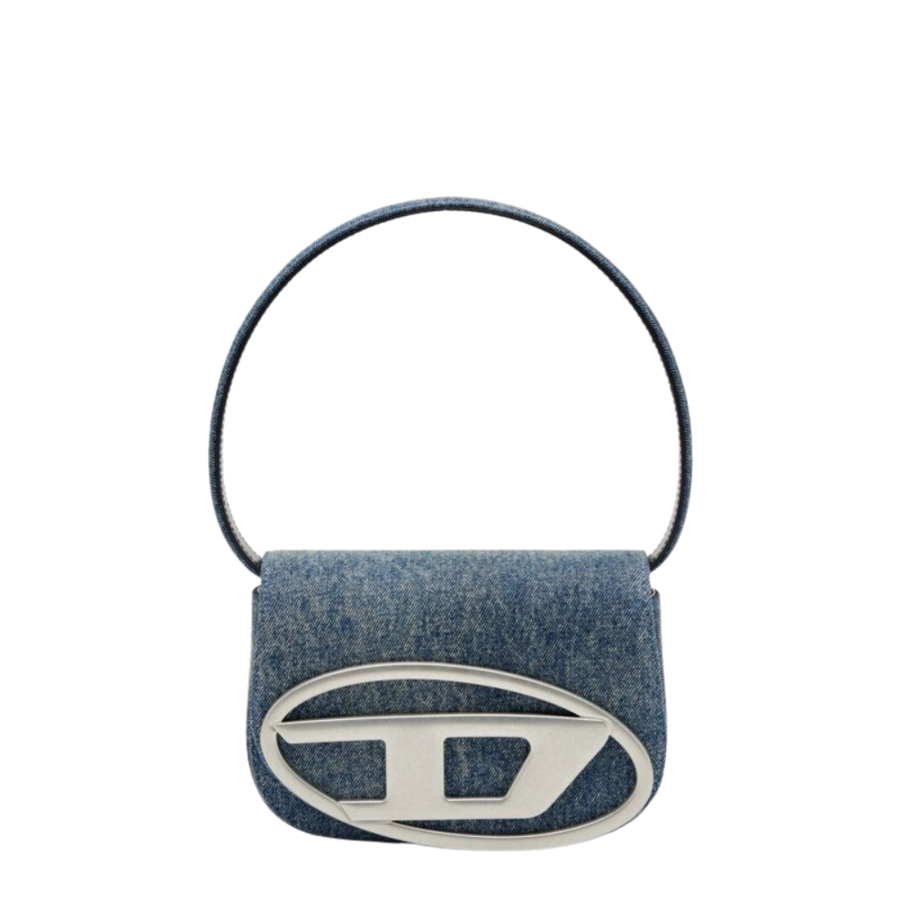 Sans titre (1000 x 1000 px) - 2026-07-19T215110.856 DIESEL sac porté épaule en denim femme bleu – Image 1