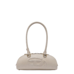 DIESEL sac porté épaule en cuir femme beige