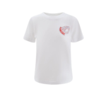 MONCLER t-shirt en coton femme blanc