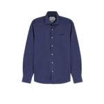 MC2 SAINT BARTH chemise en coton homme bleue