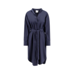 NUDE robe en coton femme bleue