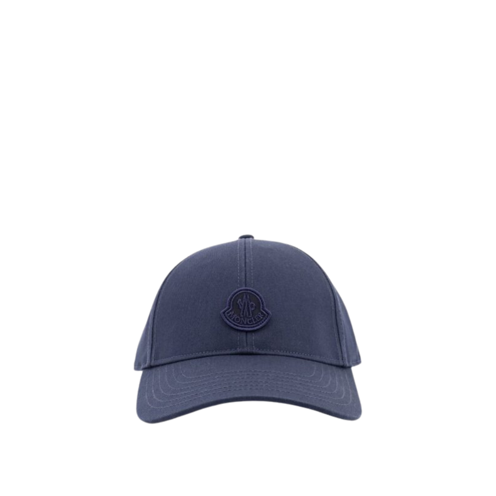 Sans titre (1000 x 1000 px) - 2026-07-23T201042.325 MONCLER casquette en coton femme bleue – Image 1