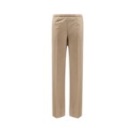 MONCLER pantalon en coton femme beige
