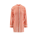 ERES chemise en coton rayée femme orange