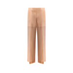 ALBERTA FERRETTI pantalon en soie femme orange
