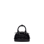 DIESEL sac bandoulière en cuir femme noir