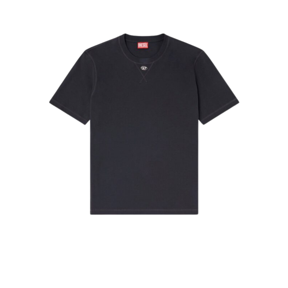 Sans titre (1000 x 1000 px) - 2026-07-25T204745.374 DIESEL t-shirt en coton homme noir – Image 1