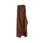 ALBERTA FERRETTI robe longue femme marron