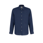 MC2 SAINT BARTH chemise en lin homme bleu