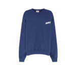 AUTRY sweat-shirt en coton homme bleu