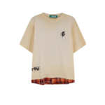 BARROW t-shirt en coton homme beige