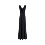 ACTUALEE robe en satin femme noire