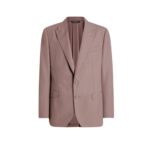 DOLCE & GABBANA blazer en laine homme rose