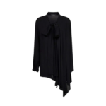 BALENCIAGA chemise en soie femme noir