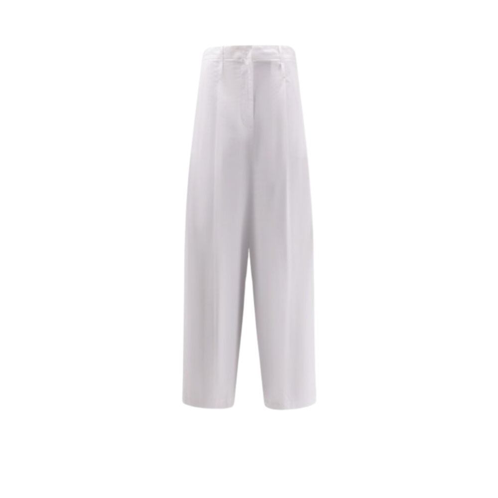 Sans titre (1000 x 1000 px) - 2026-08-08T204544.962 ALYSI pantalon en coton femme blanc – Image 1