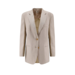 ALYSI blazer en viscose femme blanc